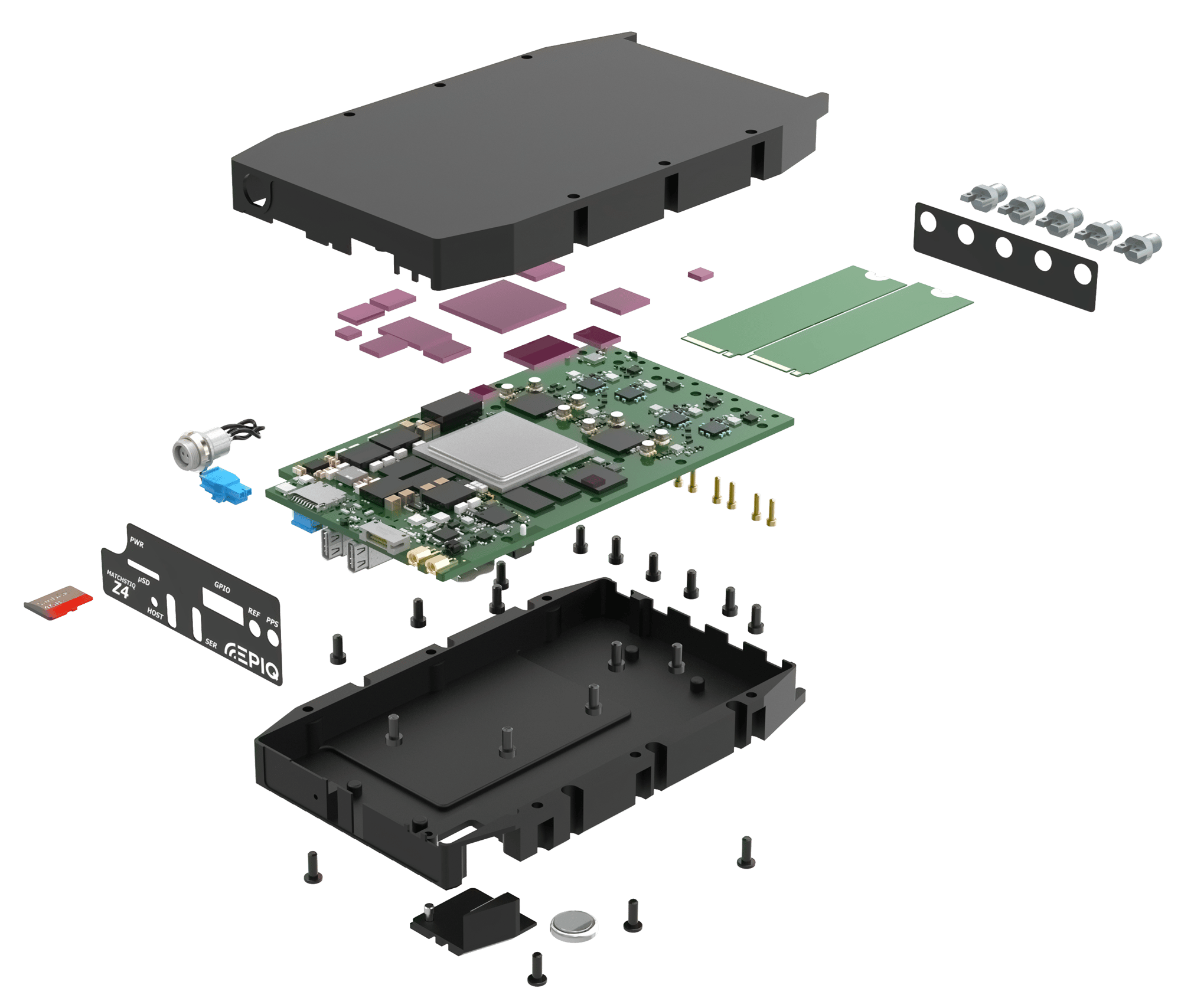 Epiq Matchstiq Z4 Exploded VIew