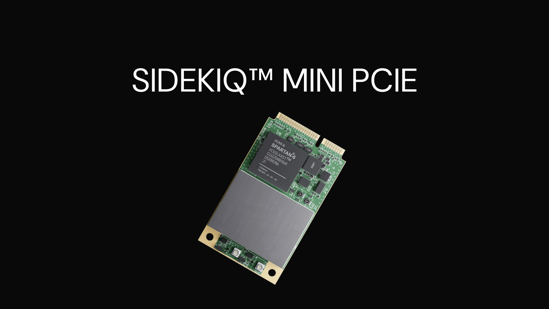 Sidekiq™ MINI PCIe: Compact SDR for Mini PCIe Systems | Epiq
